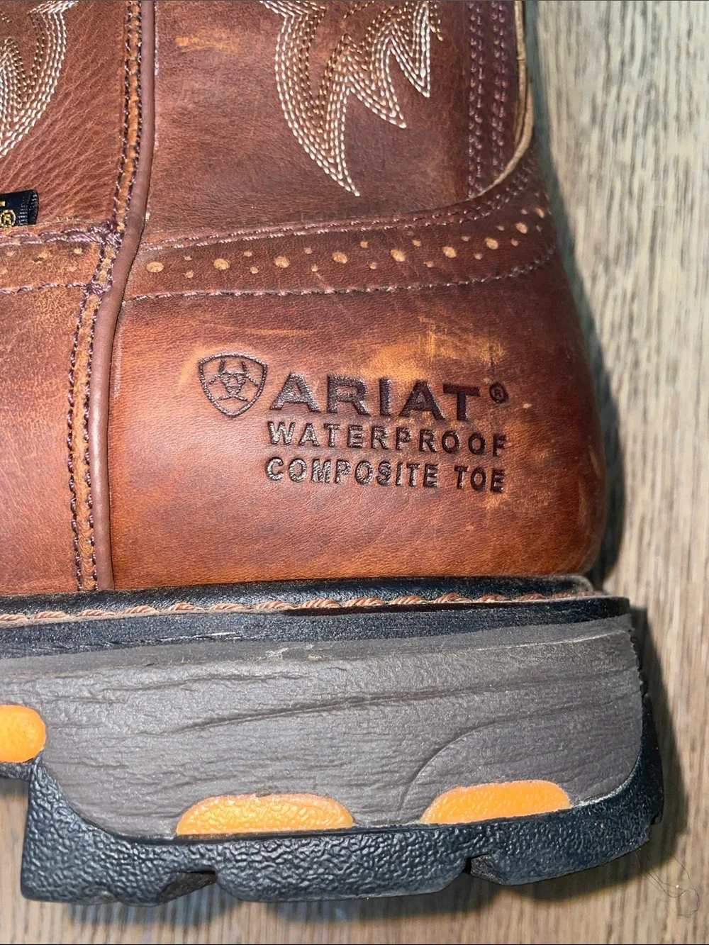 EUC Ariat WorkHog H2O Composite Toe, Waterproof Work Cowboy Boots Size 12D US